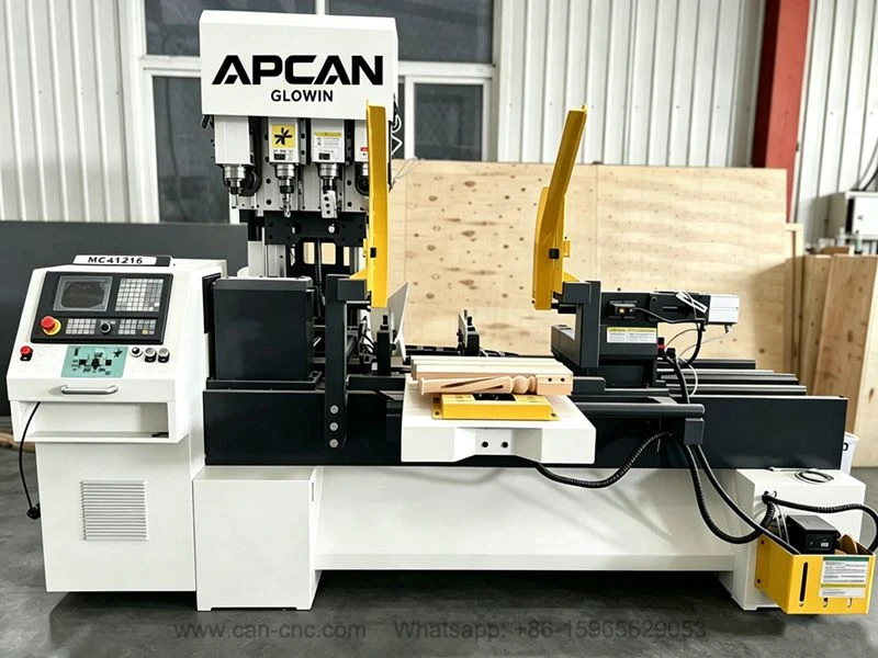 4-Axis 7-In-1 CNC Wood Lathe To Germany 4-Axis 7-In-1 CNC Wood Lathe To Germany