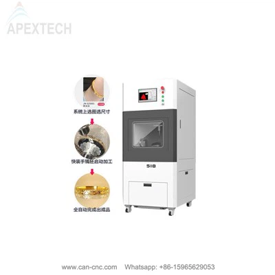 5-осевой фрезерный станок с ЧПУ для ювелирных изделий